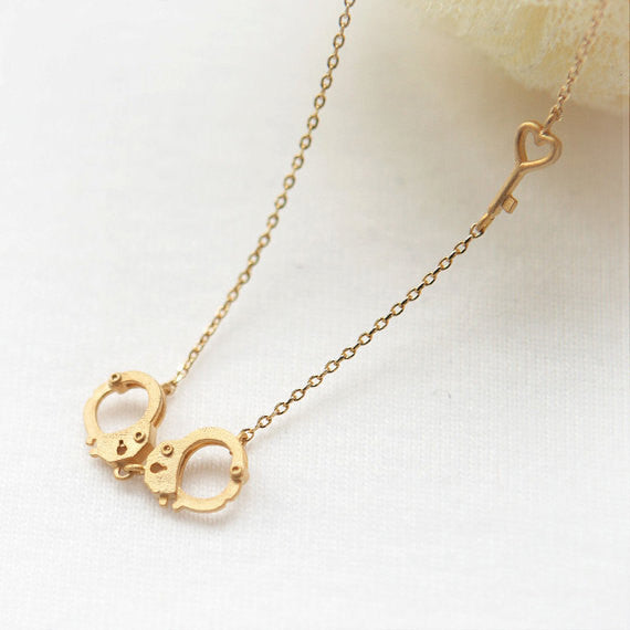 Key to My Heart Necklace [18K Gold Plated]