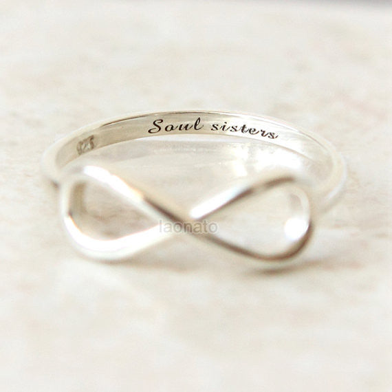 Lovisa Sterling Silver Infinity Ring - ShopStyle